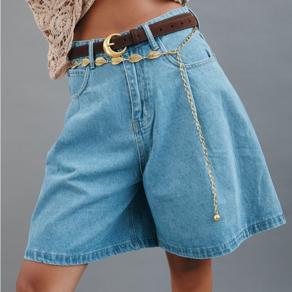 Valija Gitana Alira Jean Bermuda Shorts